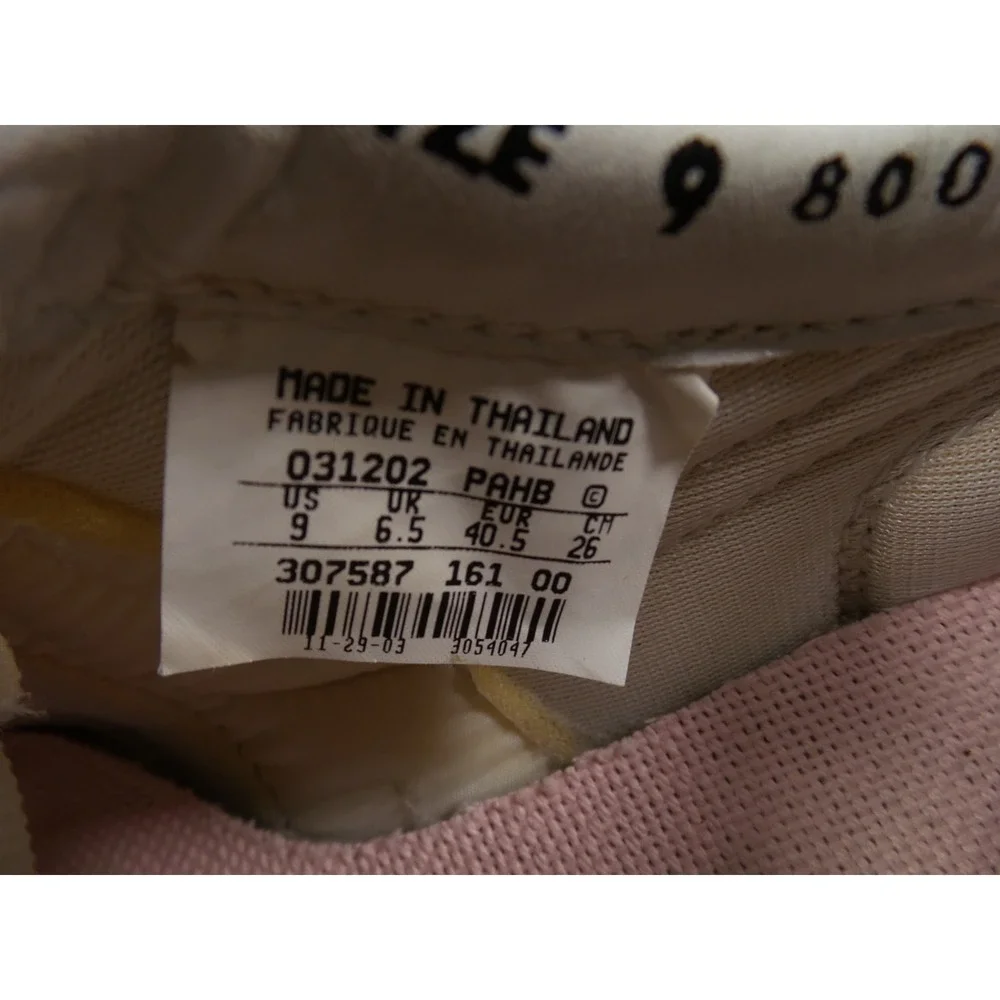 Vintage Nike Shoes Womens Size 9 White Pink‎ Cortez Sneakers Leather Y2K